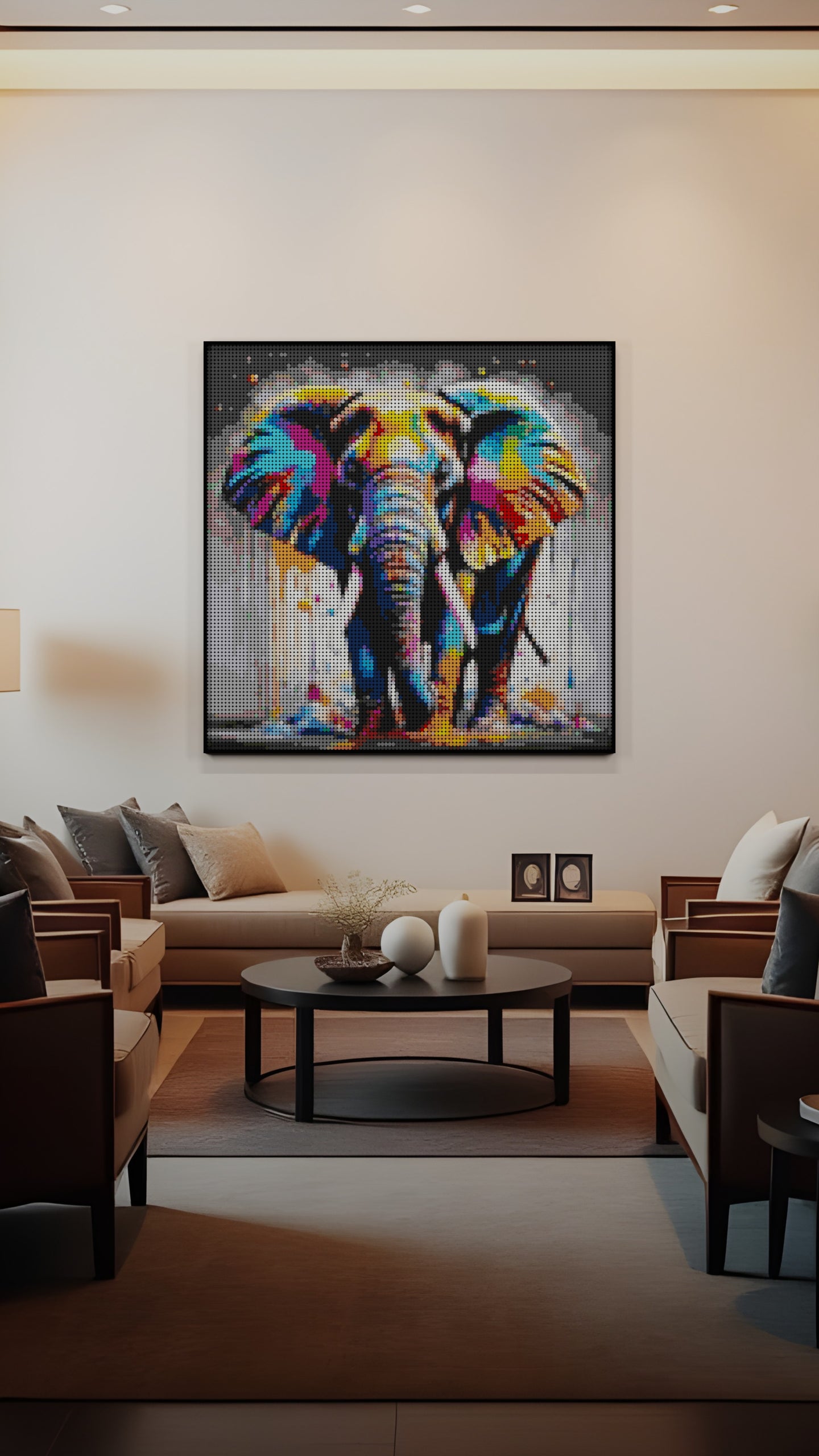 Majestic Giants LEGO® Style mosaic creative DIY building set